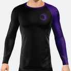 BJJ Religion Fundamental Ranked Rashguard Purple XS 