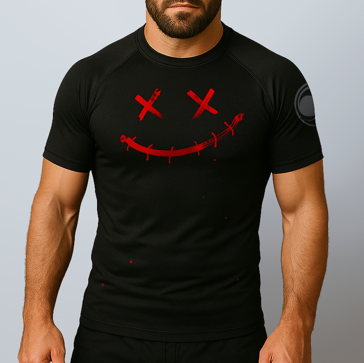 BJJ Religion Death Wish Short Sleeve Rashguard XS