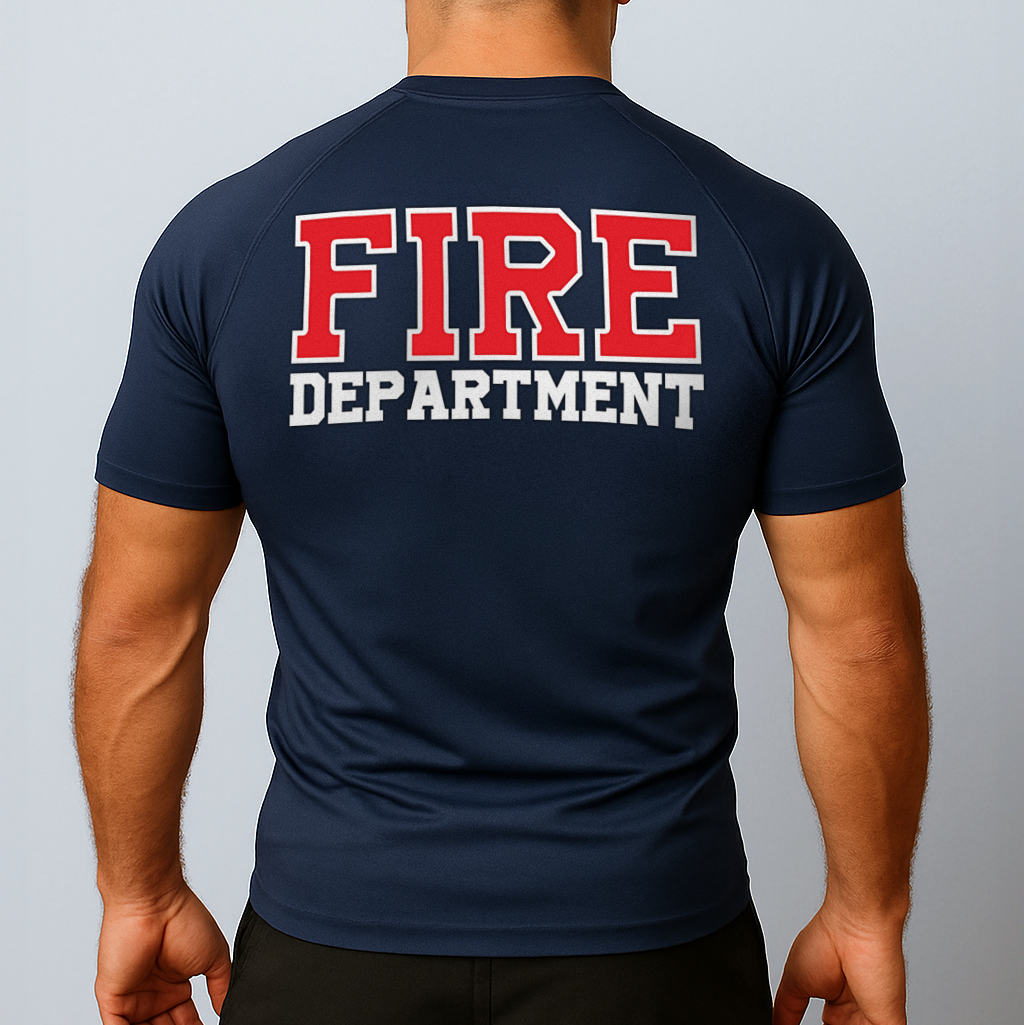 Firefighter Short Sleeve Rashguard - Navy