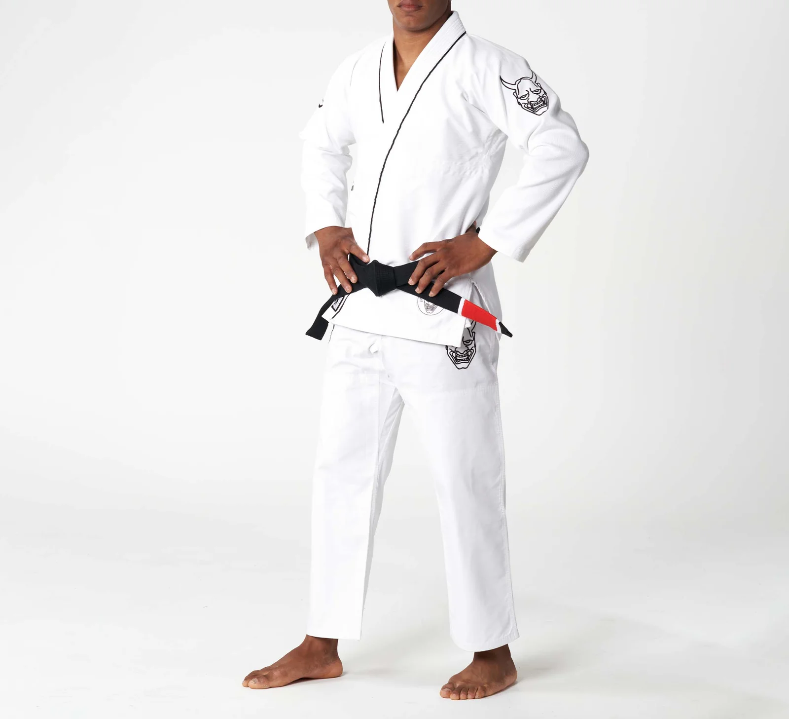 Fuji Dark Arts Edition White BJJ Gi   