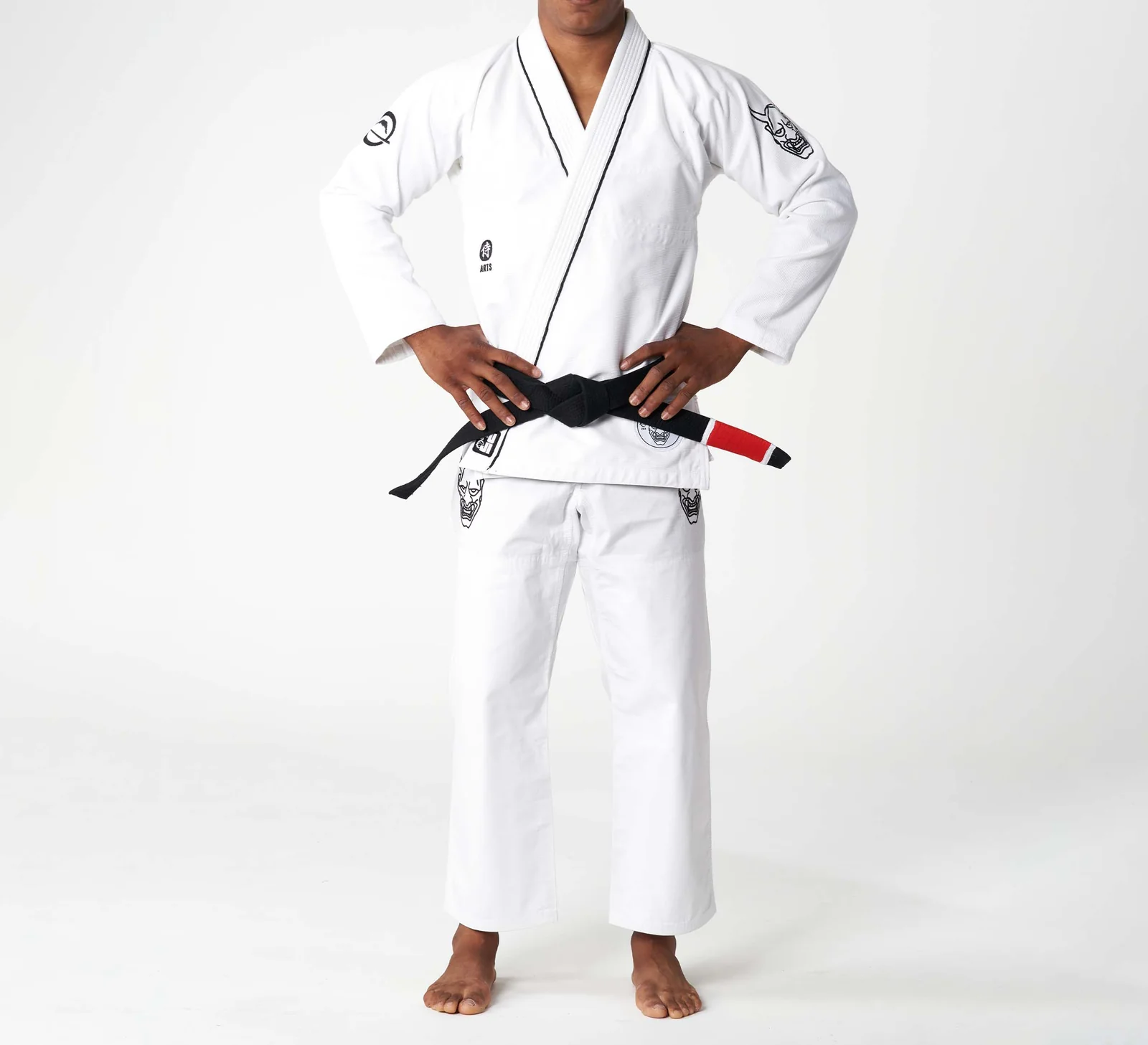 Fuji Dark Arts Edition White BJJ Gi   