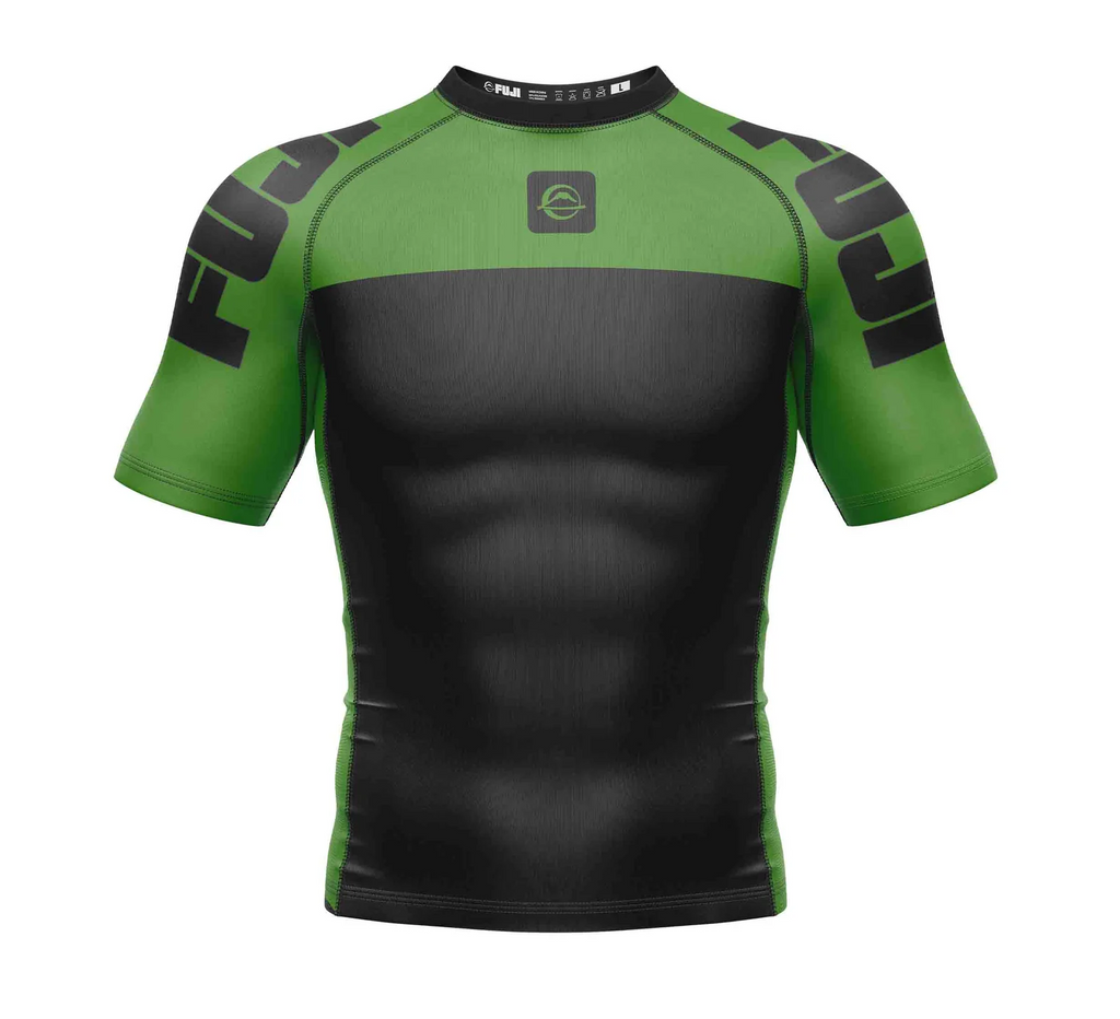 Fuji Kids IBJJF Ranked Rashguard Green YL 