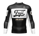 Fuji Script Long Sleeve Rashguard Black XS 