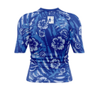 Fuji Womens Floral Short Sleeve Rashguard   