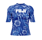 Fuji Womens Floral Short Sleeve Rashguard WXS  