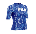 Fuji Womens Floral Short Sleeve Rashguard   