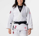 Fuji Womens Flow-Tech BJJ Gi White/Pink/Teal W00 