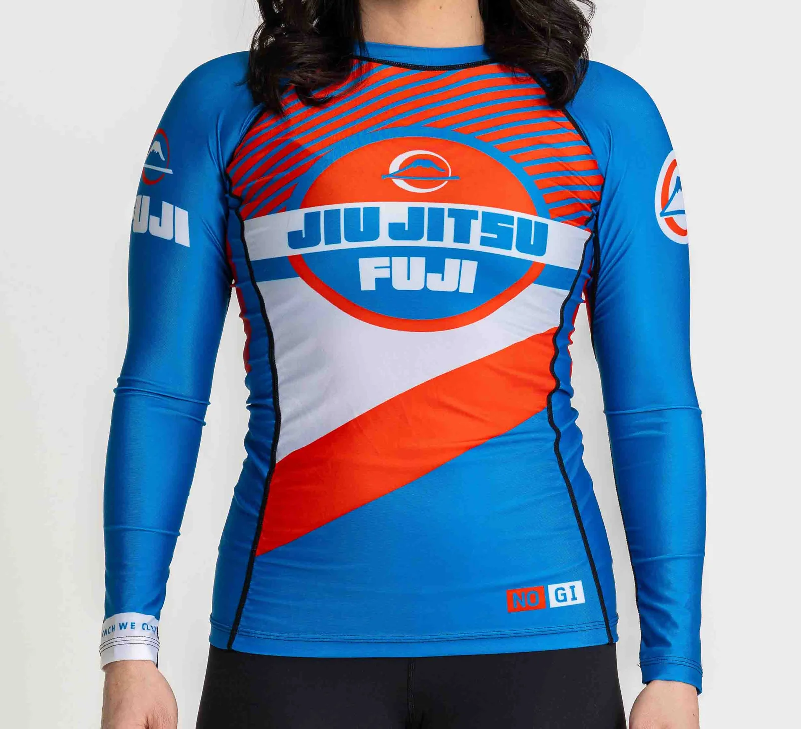 Fuji Women's Pacer Flex Lite Rashguard Blue/Red WXS 