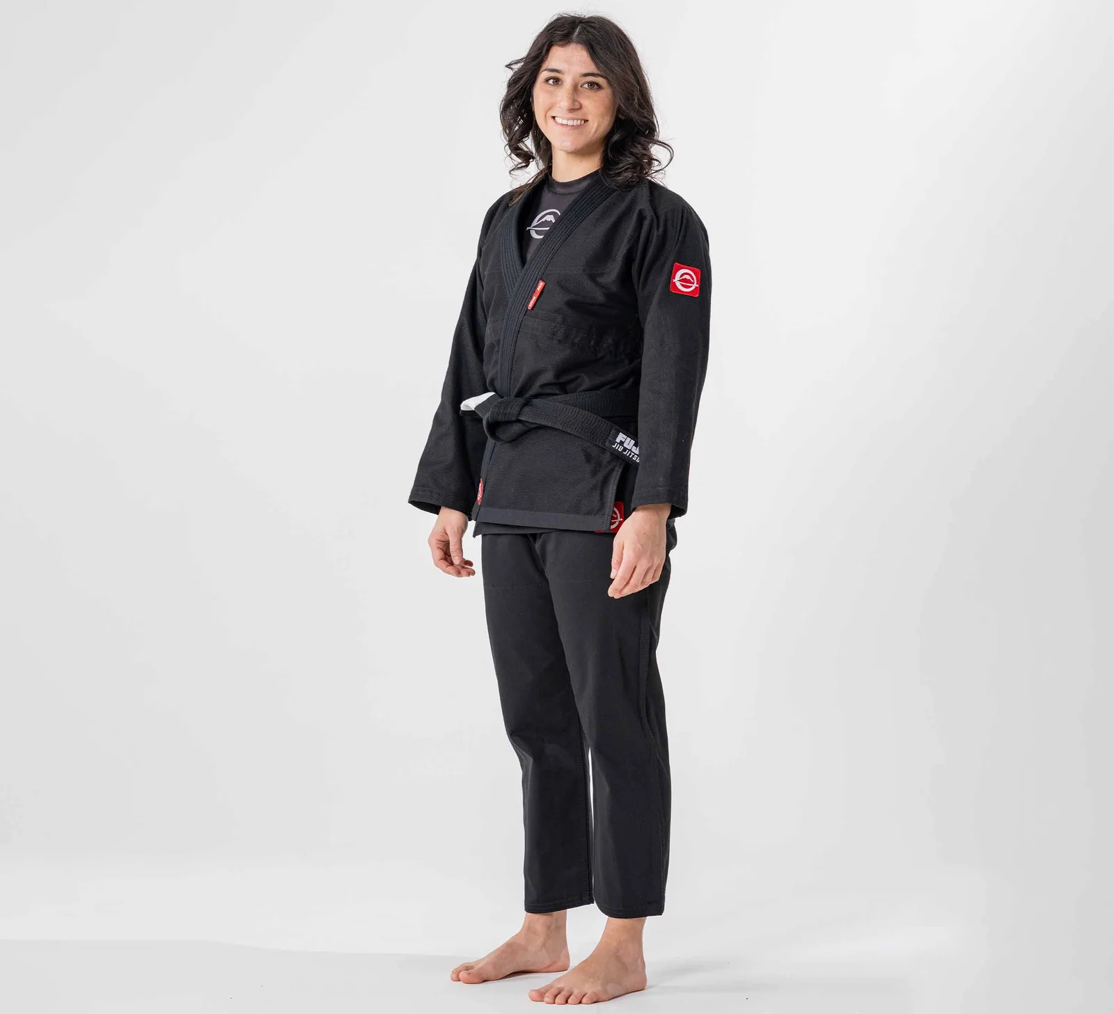 Fuji Womens Ultra Lite 300 BJJ Gi White   