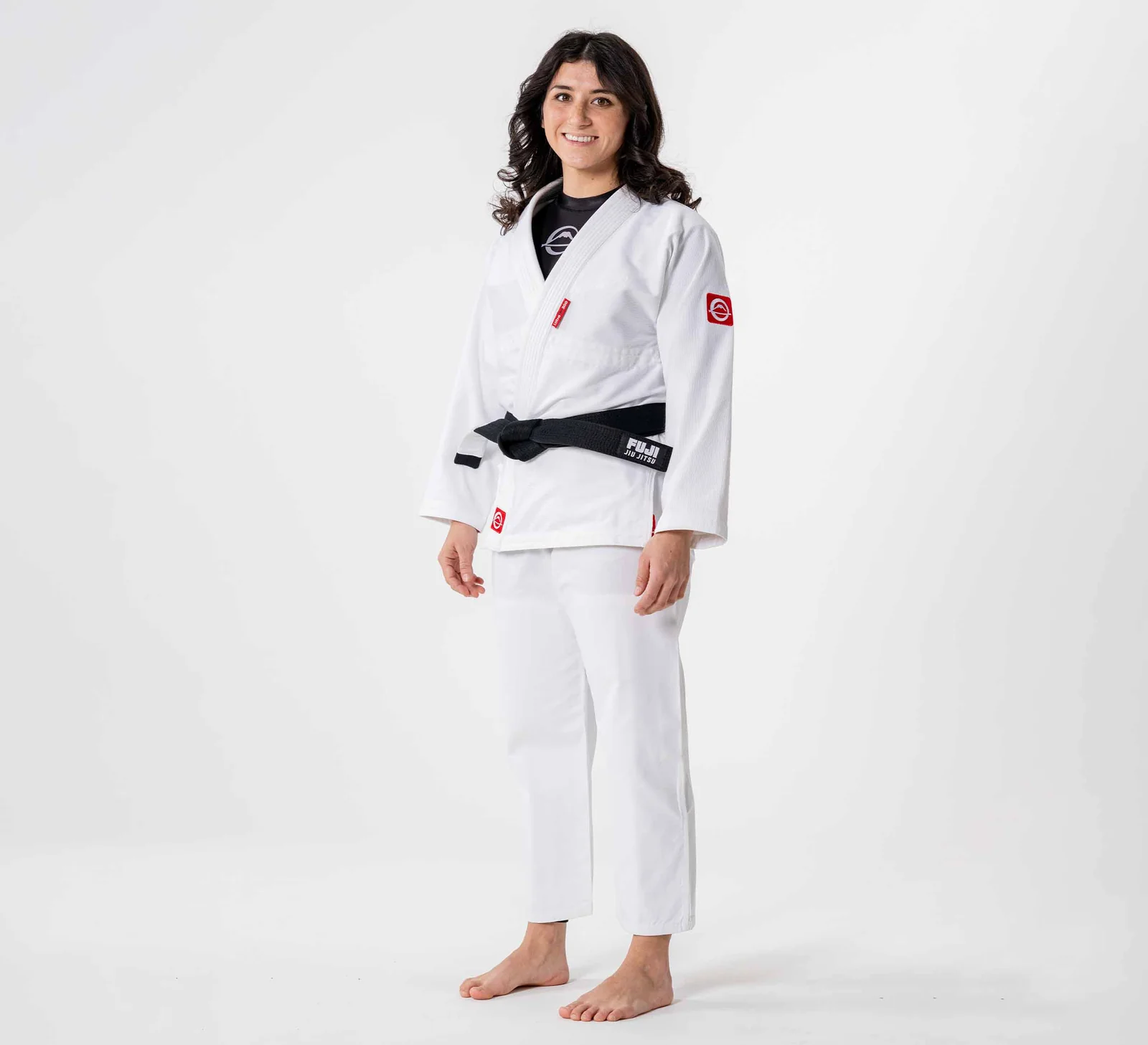 Fuji Womens Ultra Lite 300 BJJ Gi White   