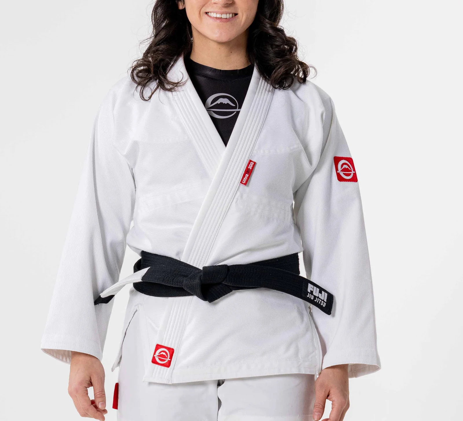 Fuji Womens Ultra Lite 300 BJJ Gi White White W00 