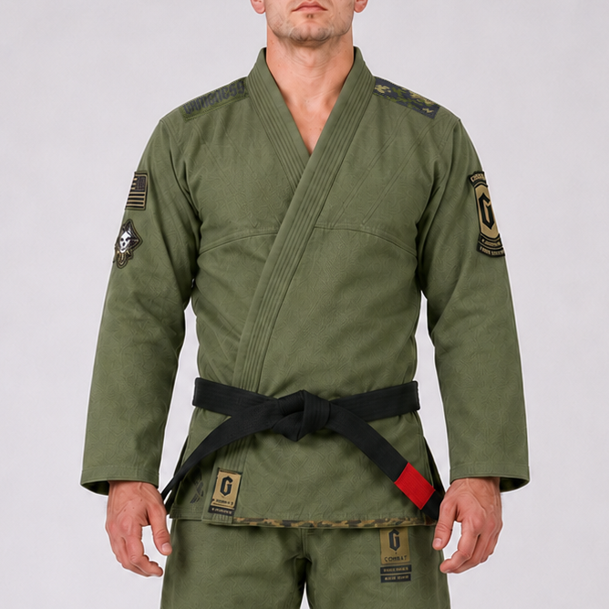 Gamenes Men's Combate Gi Army Green A0