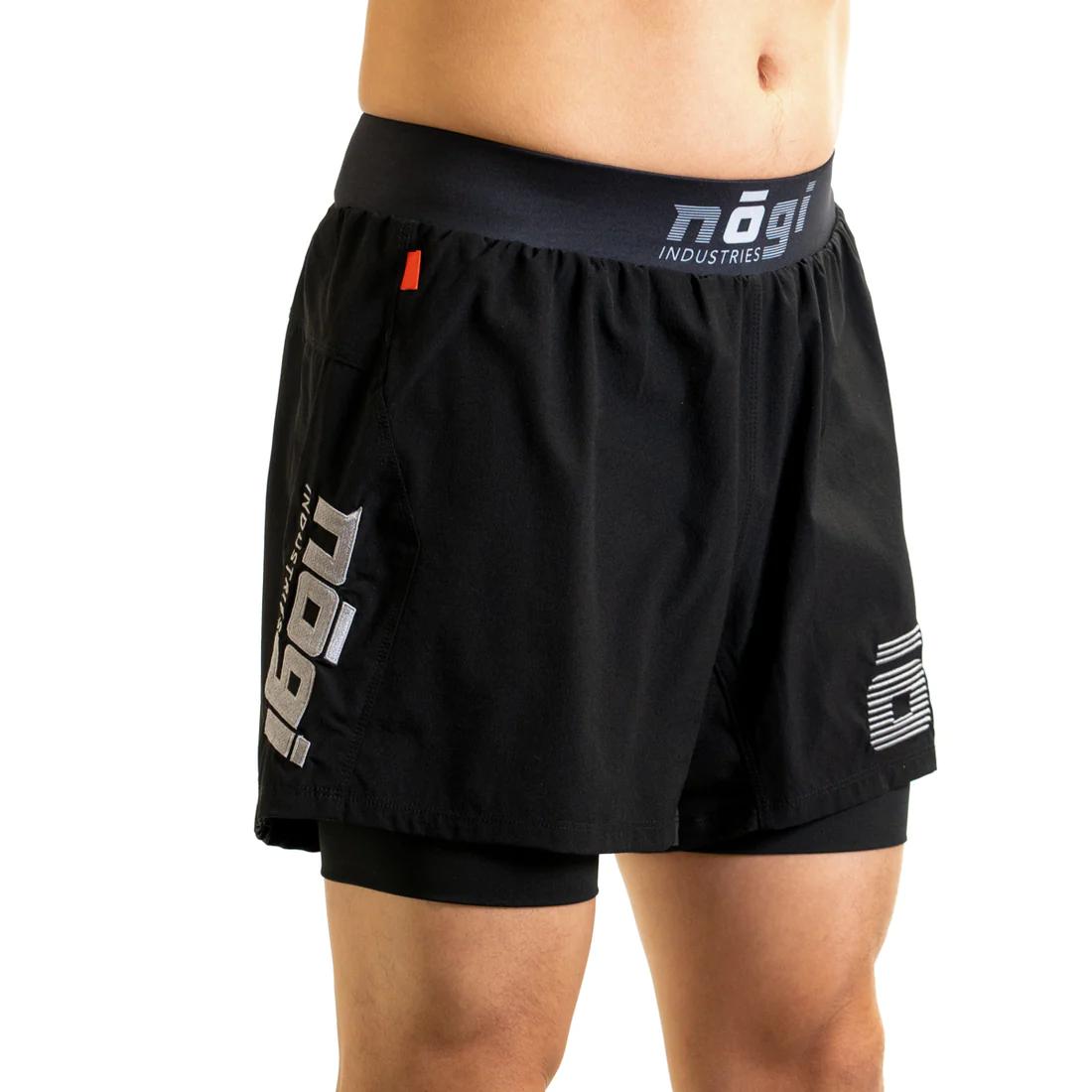 NOGI Industries Ghost Premium Grappling Shorts - 5" Inseam   