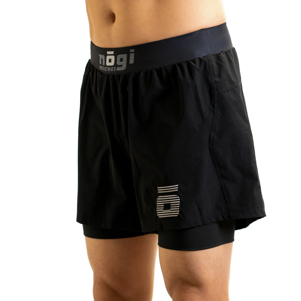 NOGI Industries Ghost Premium Grappling Shorts - 5" Inseam   