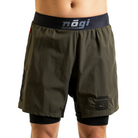 NOGI Industries Ghost Premium Grappling Shorts - 7" Inseam Green XS 