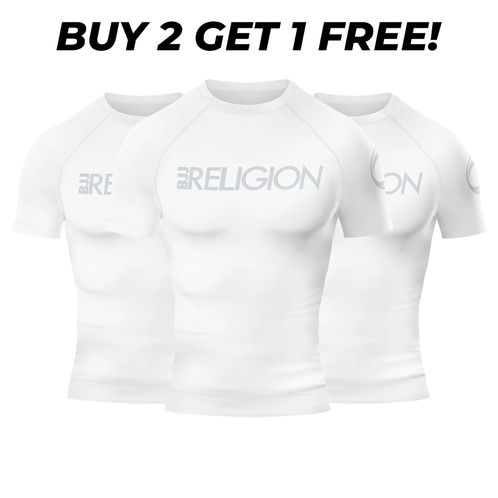 BJJ Religion Ice Rashguard - 3 for 2! XS  