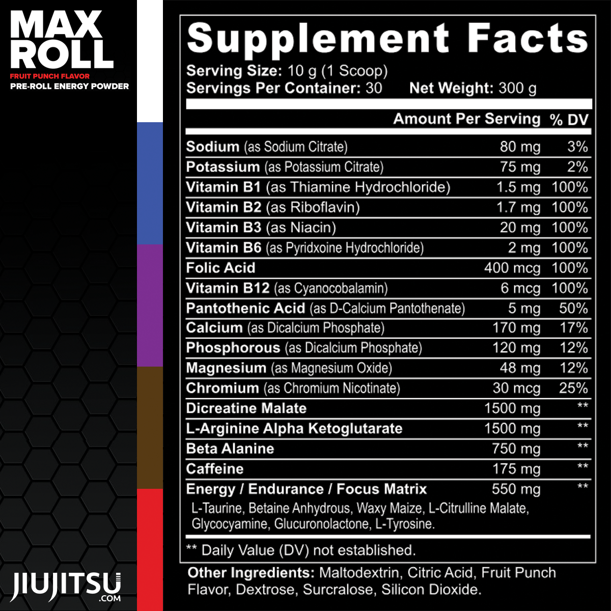 Max Roll Pre-Roll Energy Powder   