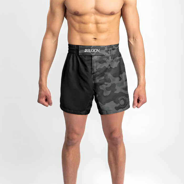 BJJ Religion Midnight Camo Grappling Shorts   