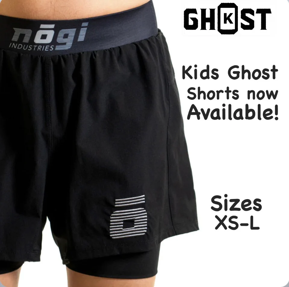 NOGI Industries Kids Ghost Grappling Shorts   