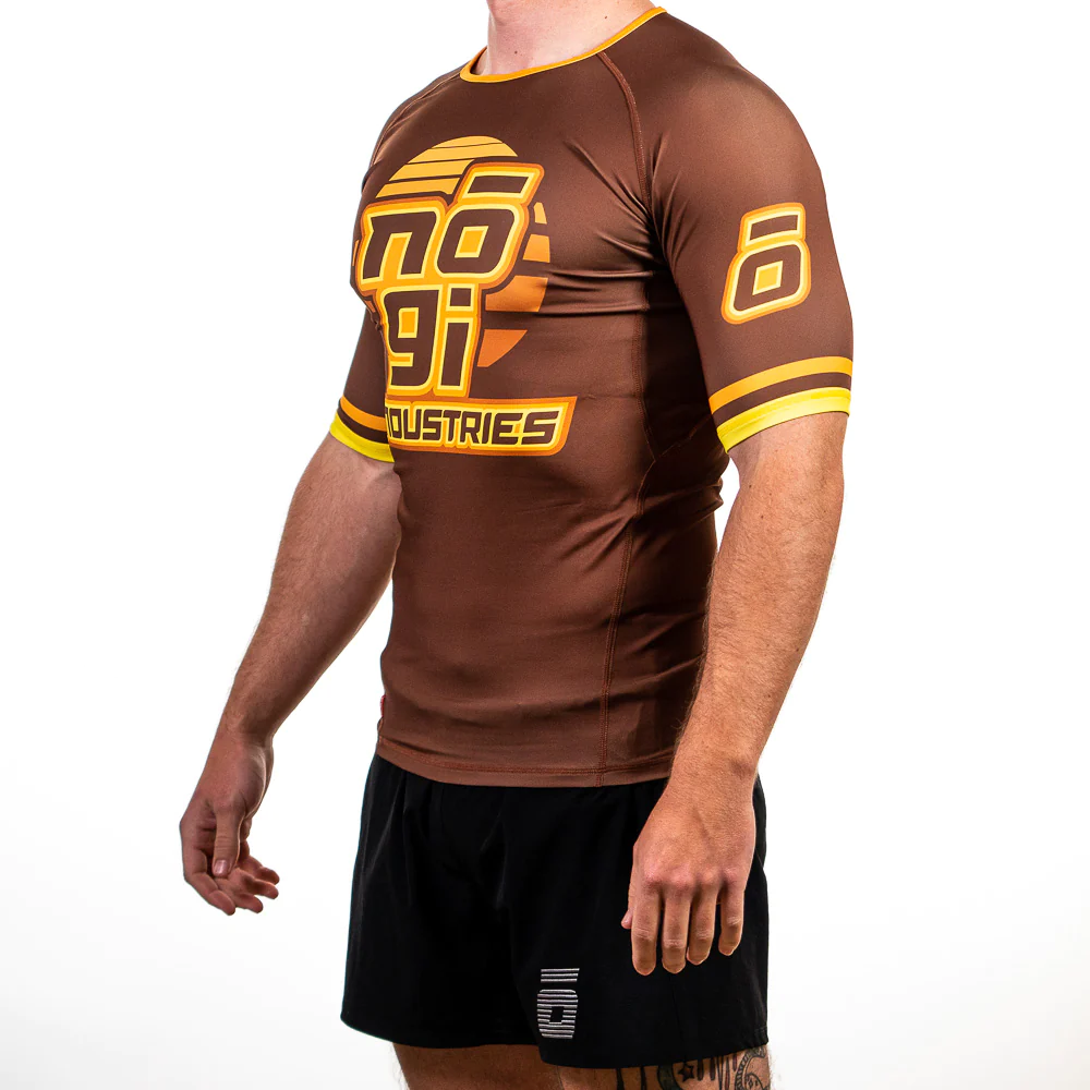 NOGI Industries '7Four Short Sleeve Ranked Rashguard   