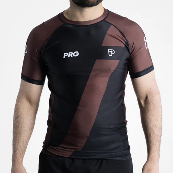 Progress Ranked Vasco Rashguard Brown XS 