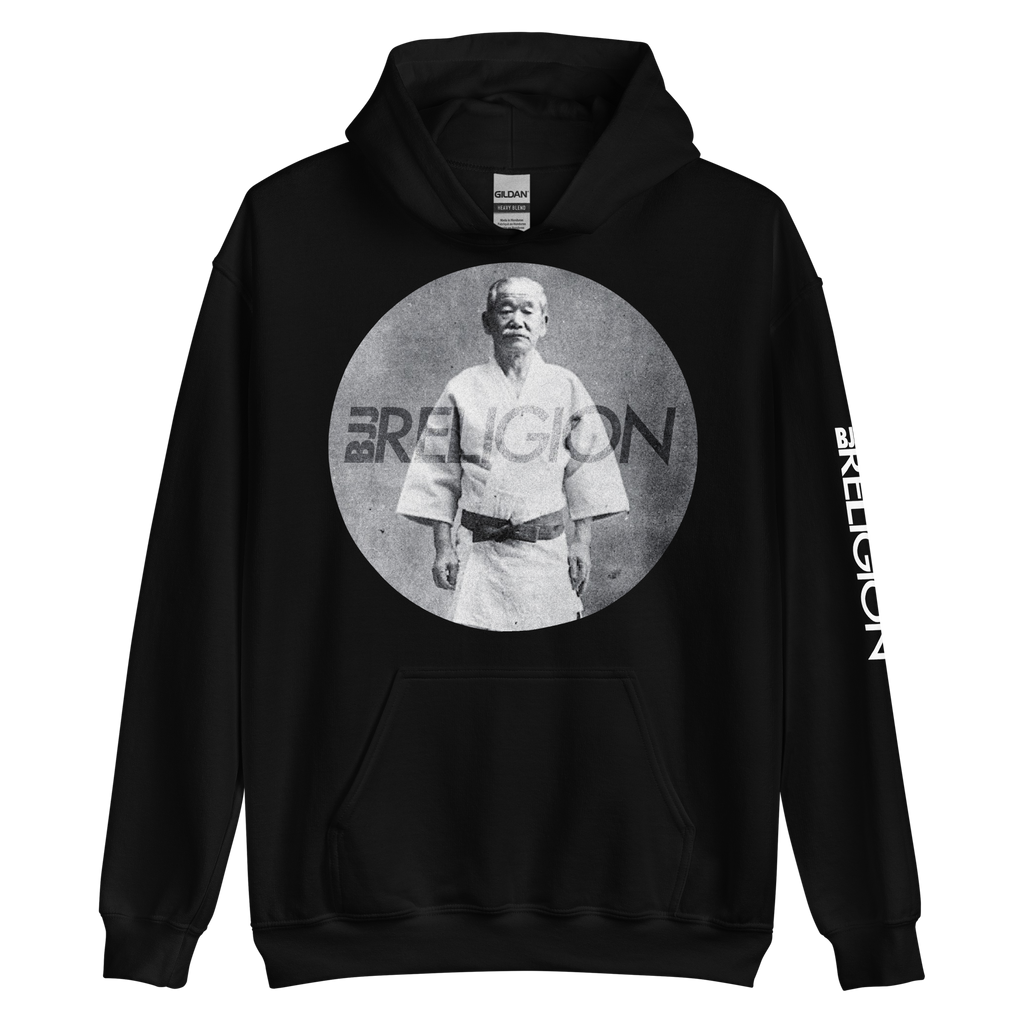 BJJ Roots: Kano Hoodie Black S 