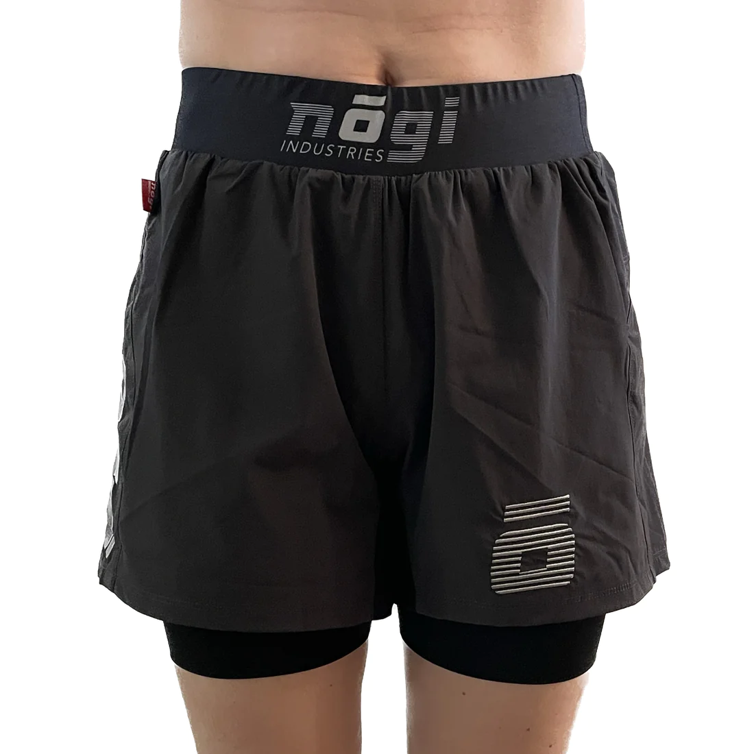 Ghost Women's Premium Grappling Shorts - 5" Inseam Black XS 