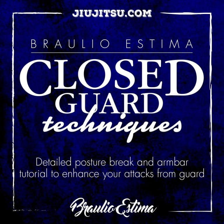 Jiu Jitsu Instructional Course BRAULIO ESTIMA CLOSED GUARD TECHNIQUES  