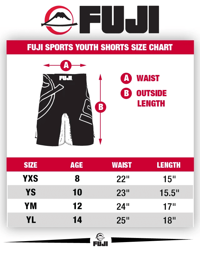 Fuji Baseline Grappling Kid's Shorts –
