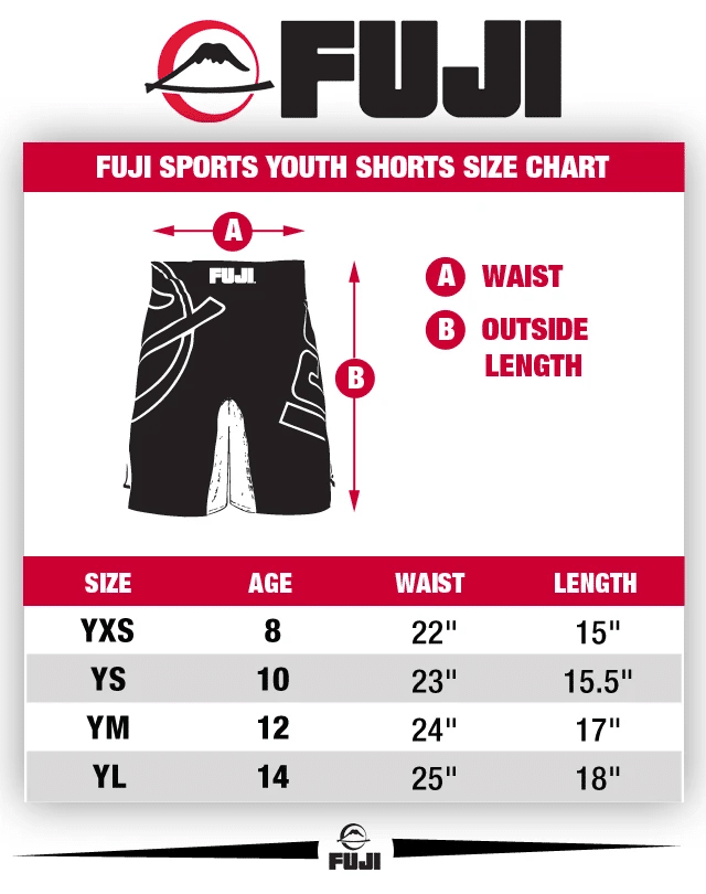 Fuji Baseline Grappling Kid's Shorts   