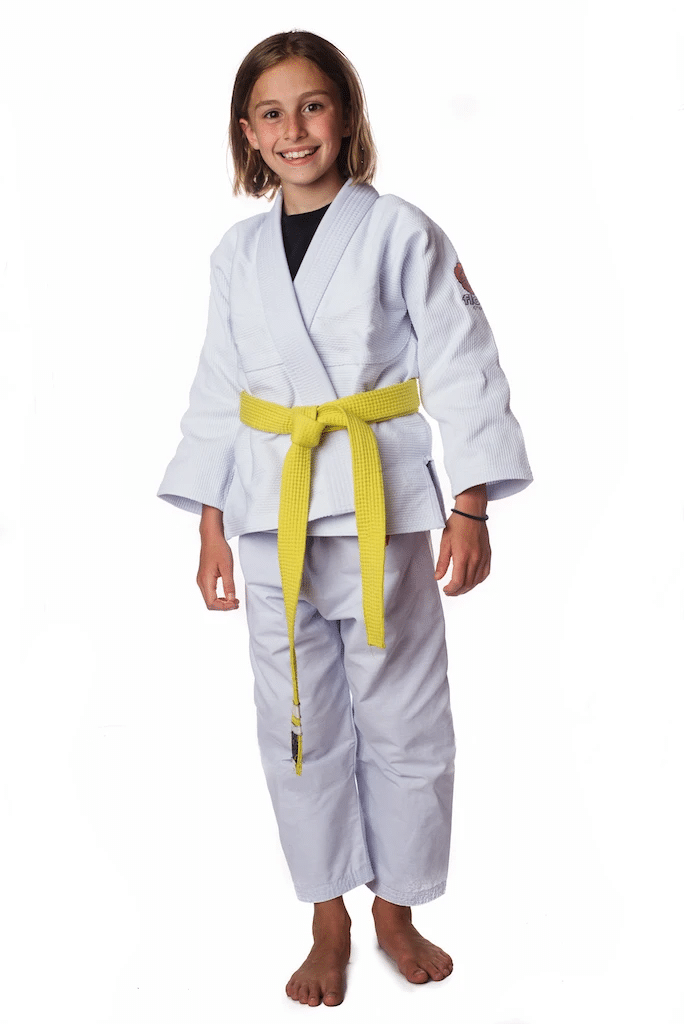 Flow Kimonos Kids Gi White M4 