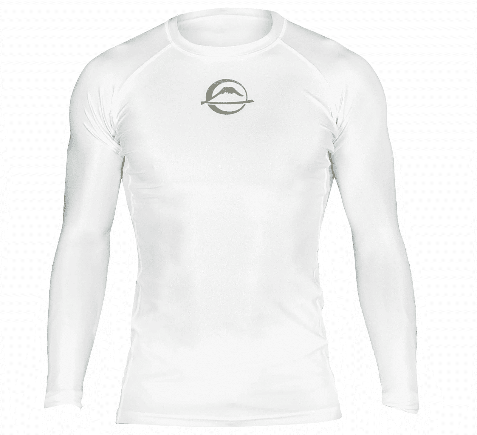 Fuji Baseline Ranked Long Sleeve Rashguard White X-Small 