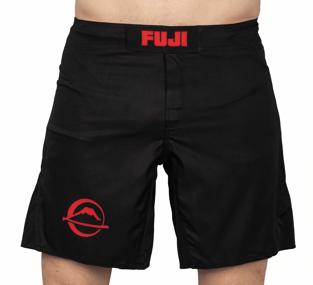 Fuji Baseline Fight Shorts Black/Red 28 