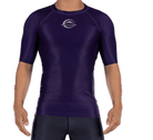 Fuji Baseline Ranked Short Sleeve Rashguard Purple X-Small 