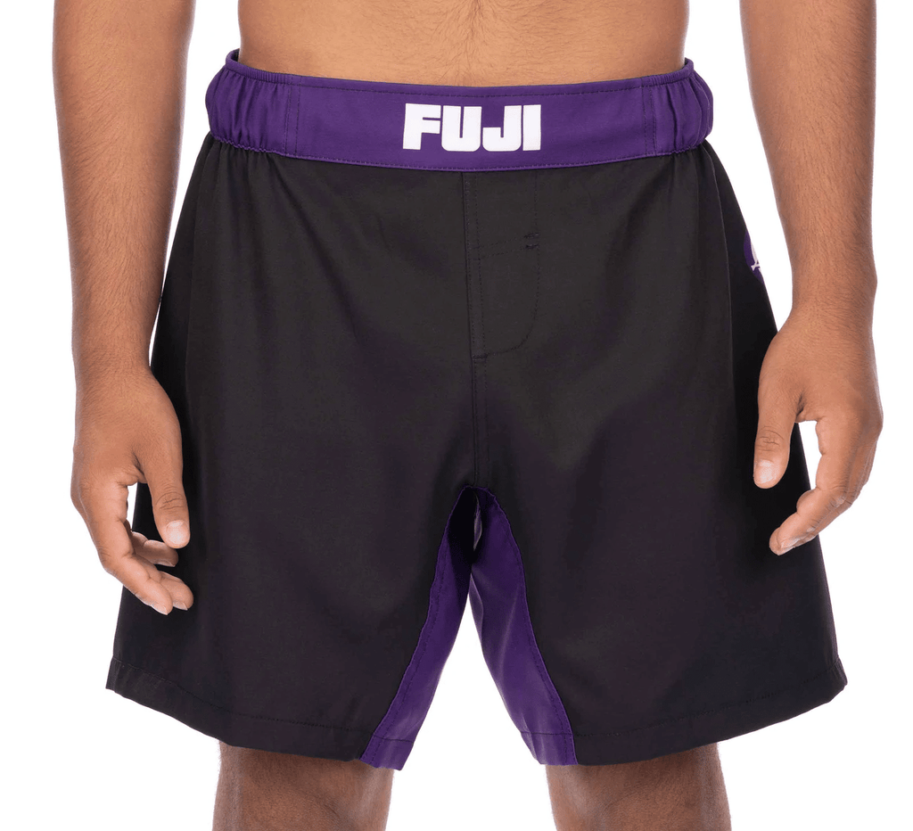 Fuji Essential Grappling Kid Shorts Purple X-Small 