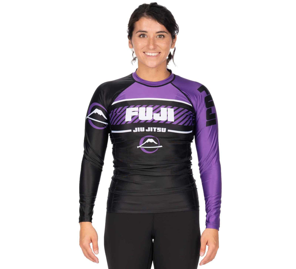 Fuji Freestyle 2.0 IBJJF Ranked Rashguard Womens Purple X-Small 