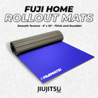 Fuji Home BJJ Mats - Smooth Series Blue 5' X 10' 