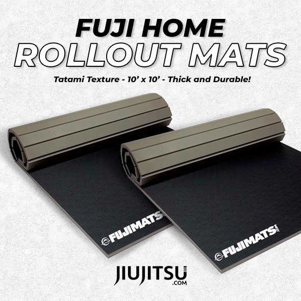 Fuji Home BJJ Mats - Tatami Series Black 10' X 10' 