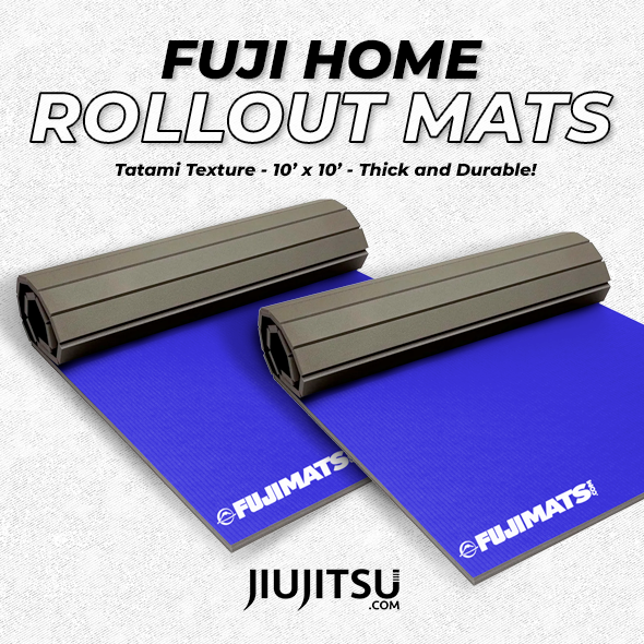Fuji Home BJJ Mats - Tatami Series Blue 10' X 10' 