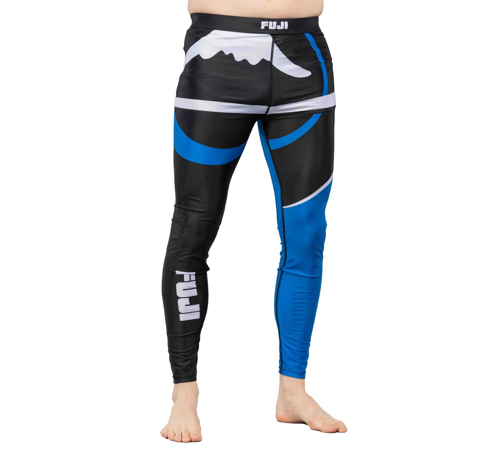 FUJI Baseline V2 Jiu Jitsu Spats Compression Pants, Black, XS