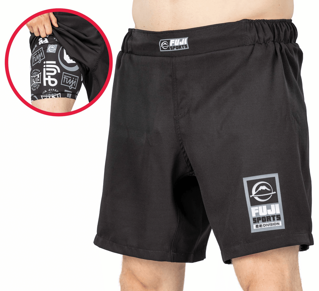 Fuji Ultimate Grappling Shorts Black 28 