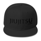 JiuJitsu.com Snap Back Hat Black/Black  