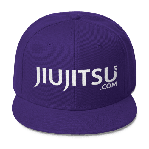 JiuJitsu.com Snap Back Hat Purple  