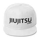 JiuJitsu.com Snap Back Hat White  