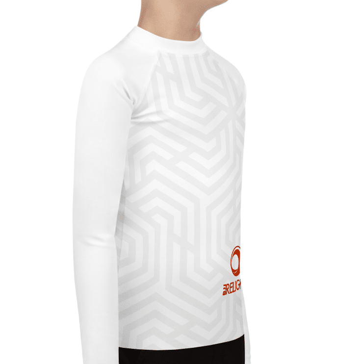 BJJ Religion Youth Geometric Rashguard   