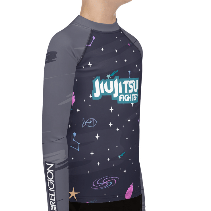 BJJ Religion Youth Galactic Fighter Rashguard   