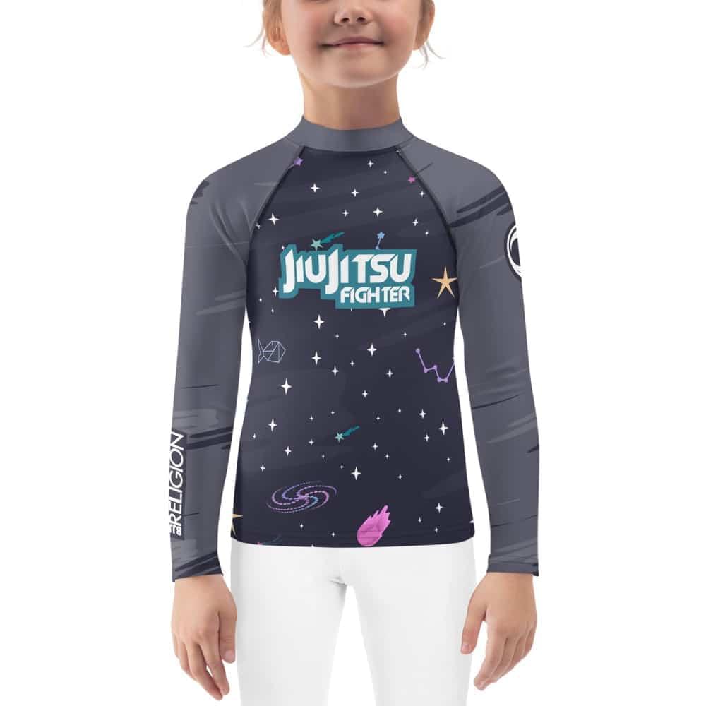 BJJ Religion Kids Galactic Fighter Rashguard 2T  