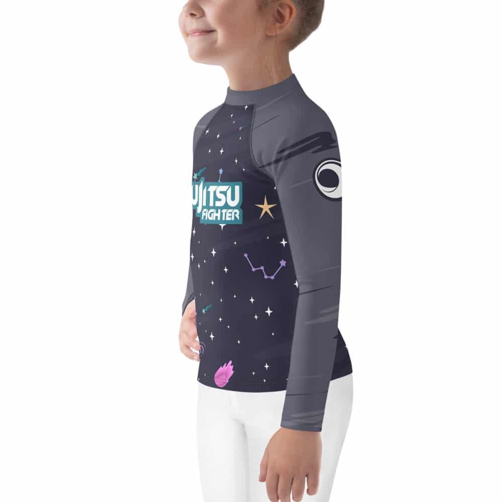 BJJ Religion Kids Galactic Fighter Rashguard   