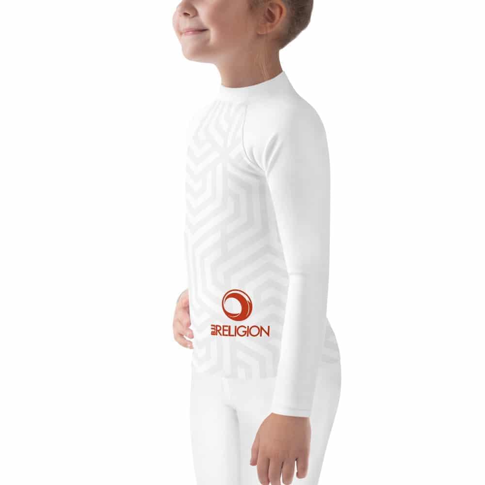 BJJ religion Kids Geometric Rashguard   