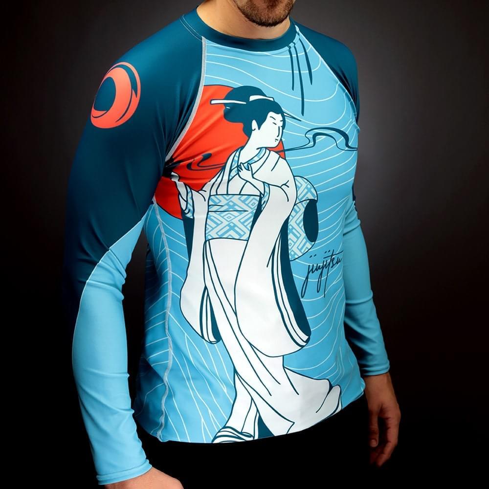 BJJ Religion Geisha Rashguard   